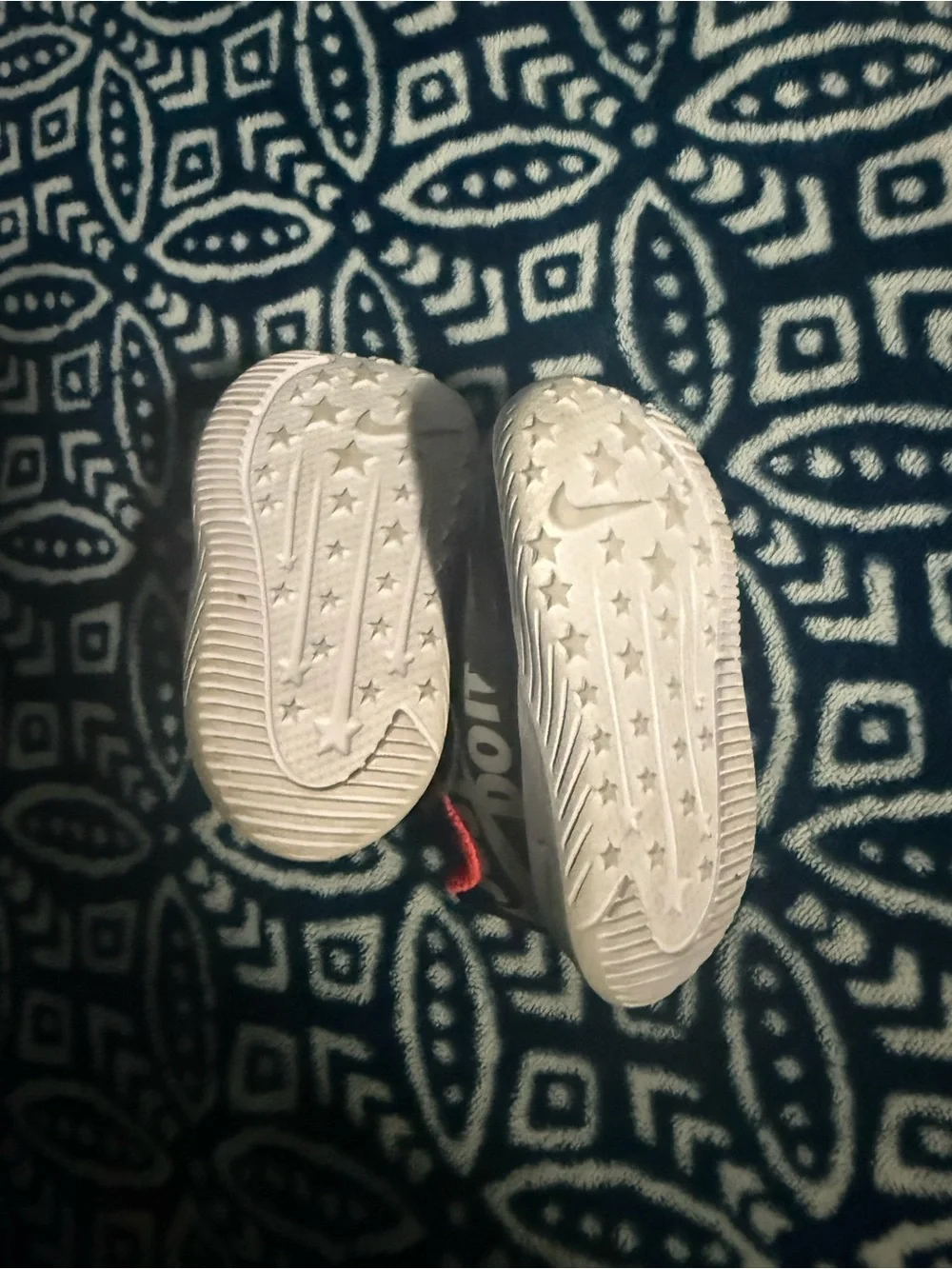 Nike Black and Red Toddler Slip-On Sneakers